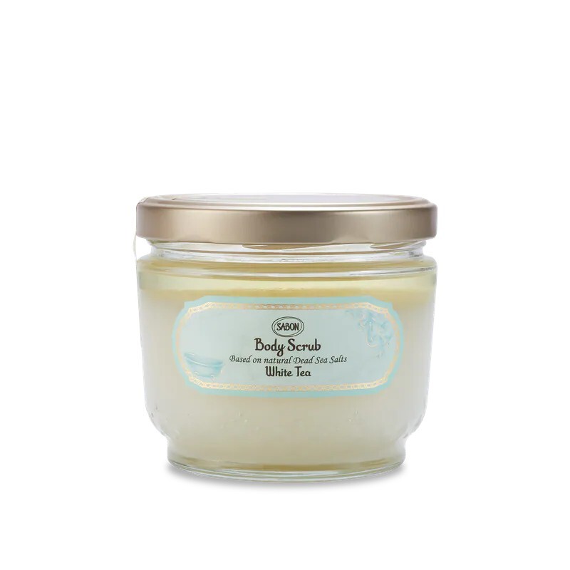 Sabon 白茶清韻死海鹽淨化修護身體磨砂 600克