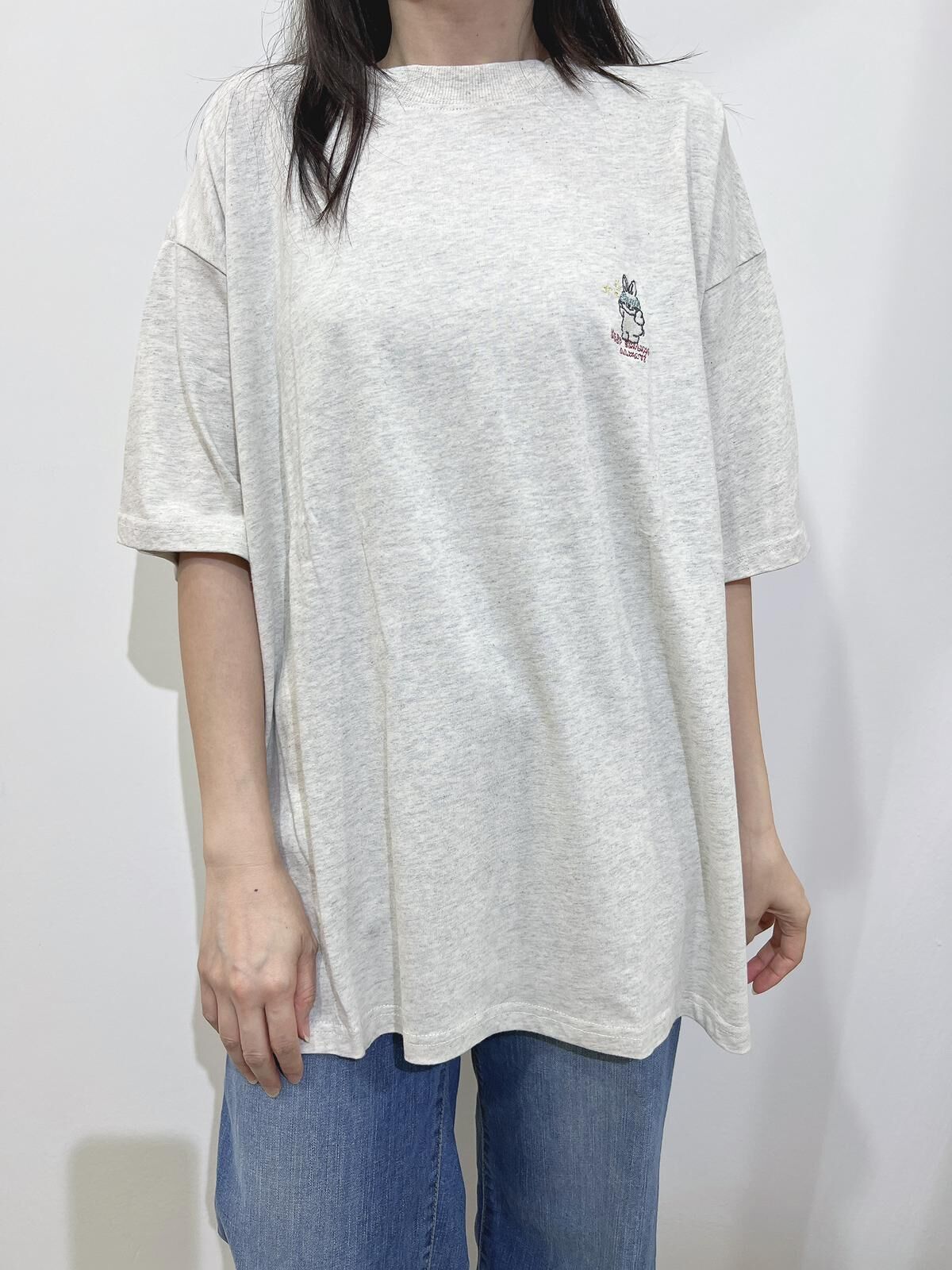 Odo 410 背刺繡兔 top