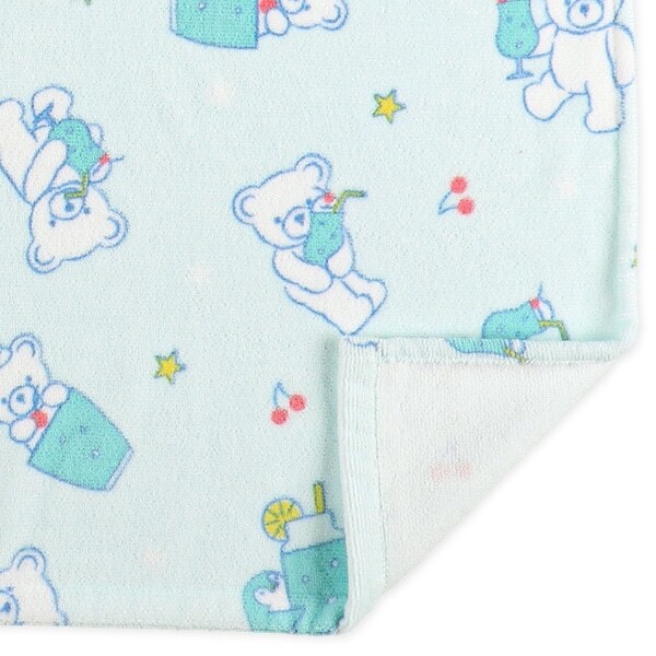【Nishimatsuya】Microfiber Absorbent Quick-Dry Blanket (Bear Cream Soda)