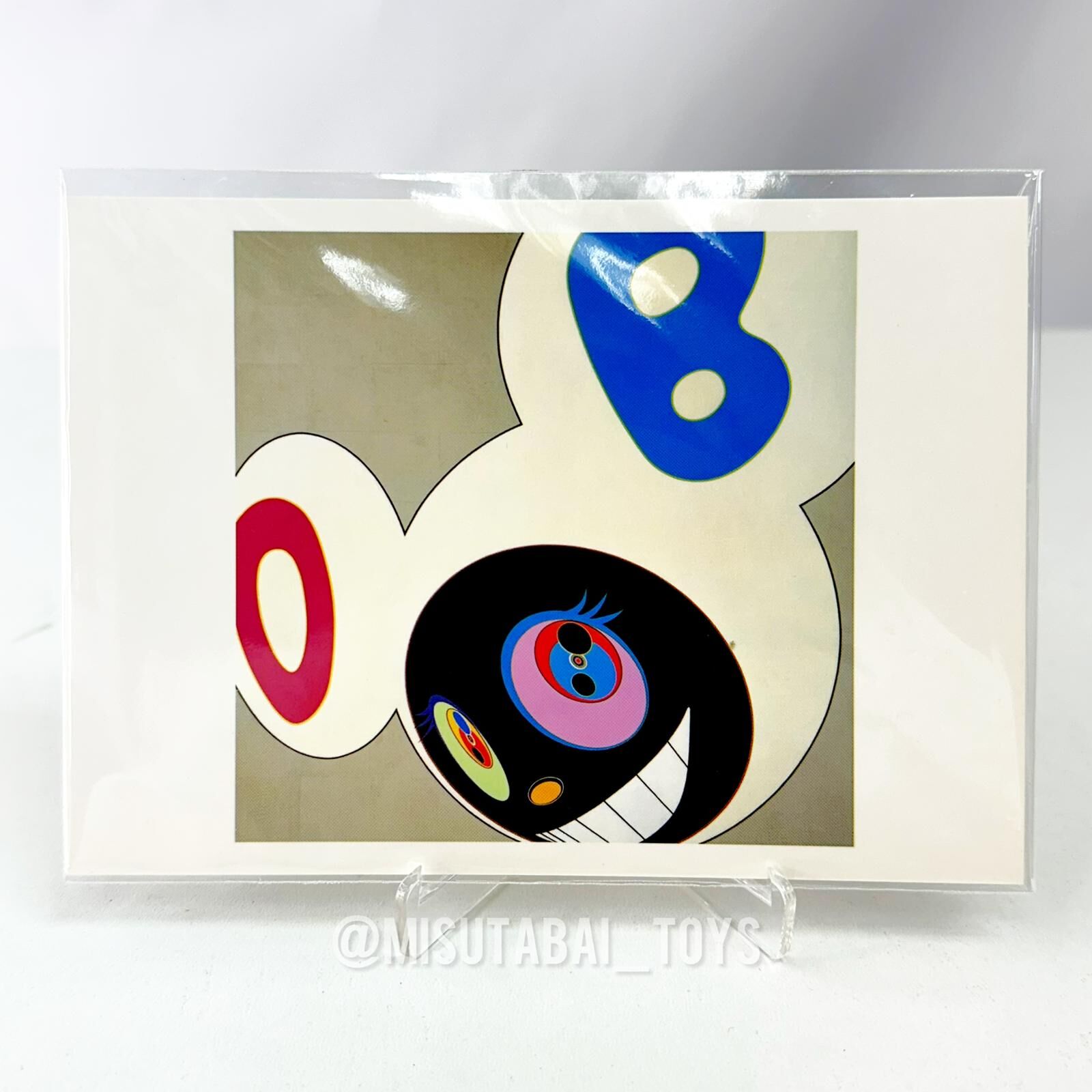 Takashi Murakami postcard-And then,and then and then and then and then/AND THEN Platinum