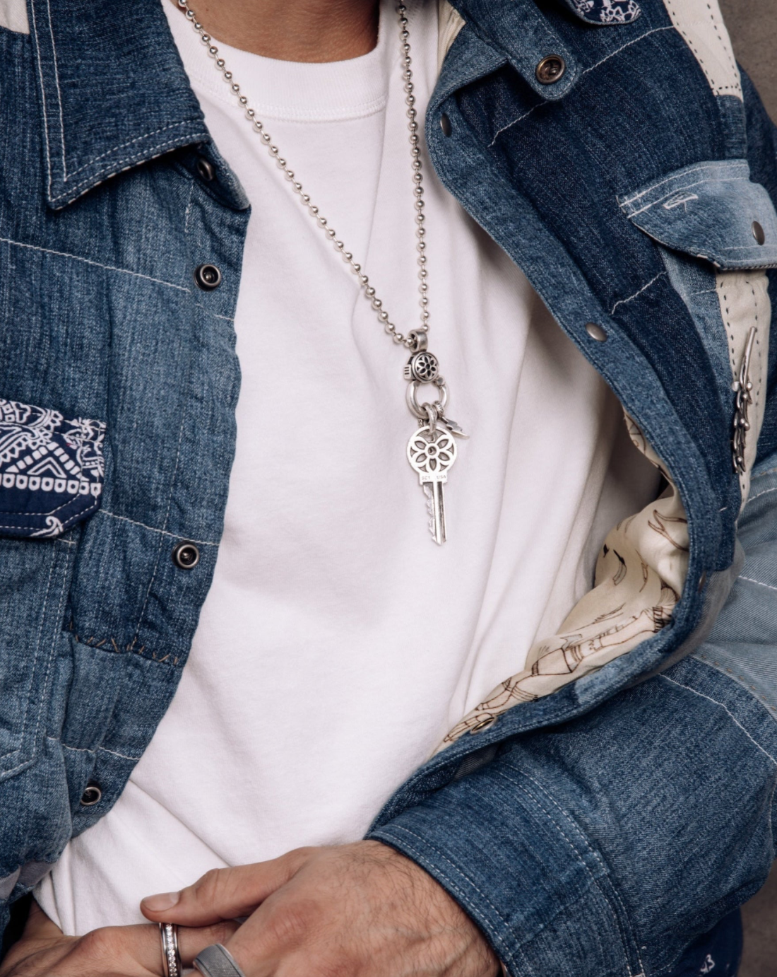 POPLOCK NECKLACE - ROSETTE - A