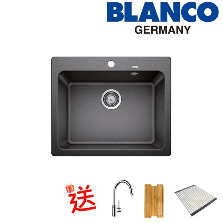 Blanco "Naya 6" 519638 Countertop Granite composite kitchen sink with Waste Kit (Anthracite)