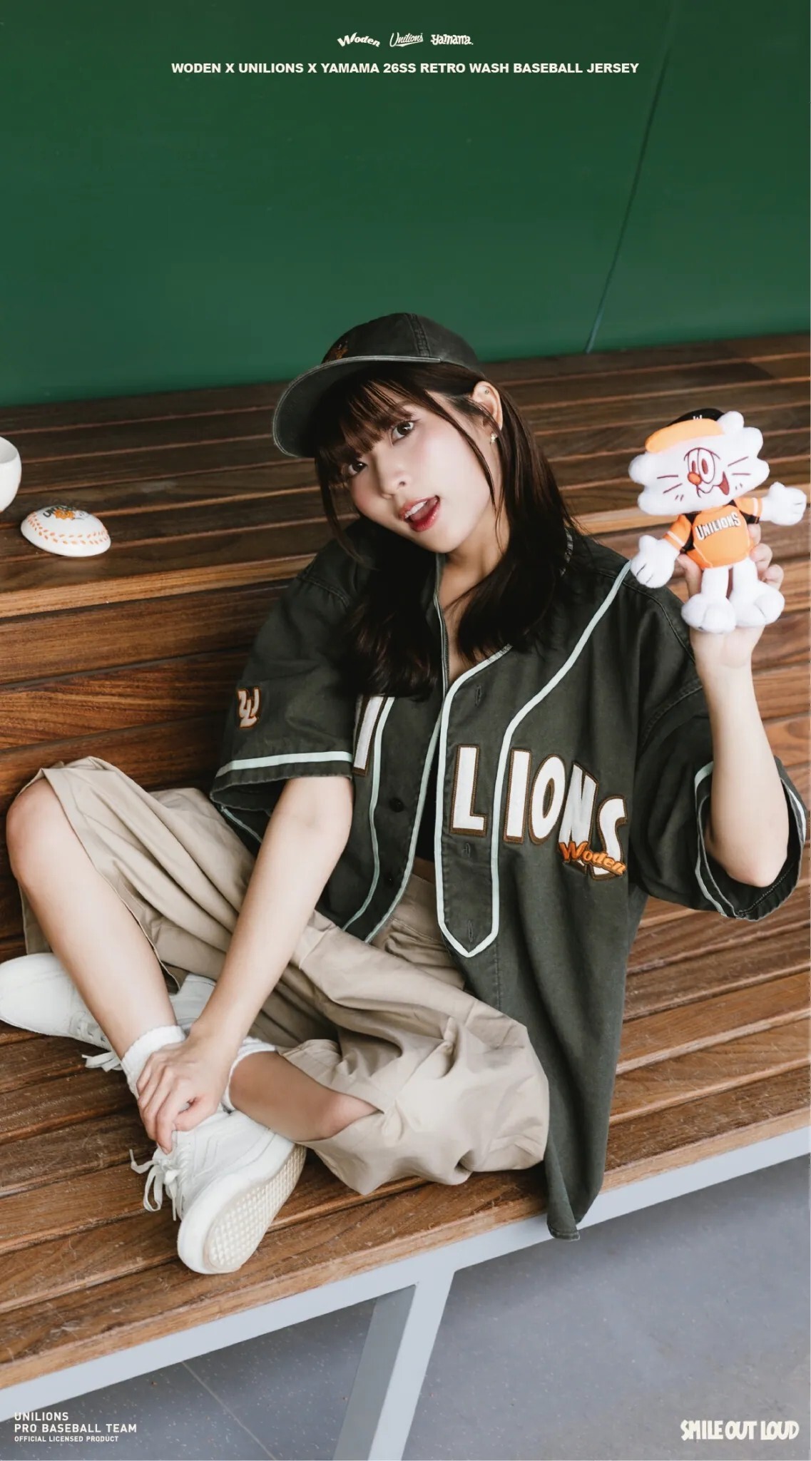 WODEN 26SS 015 UNI x YAM Wash Baseball Jersey