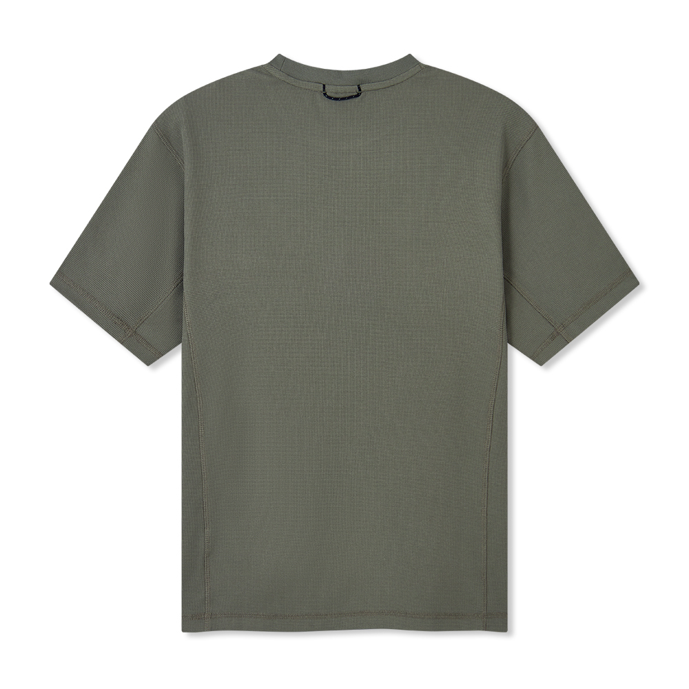Men Waffle Short Sleeves Tee