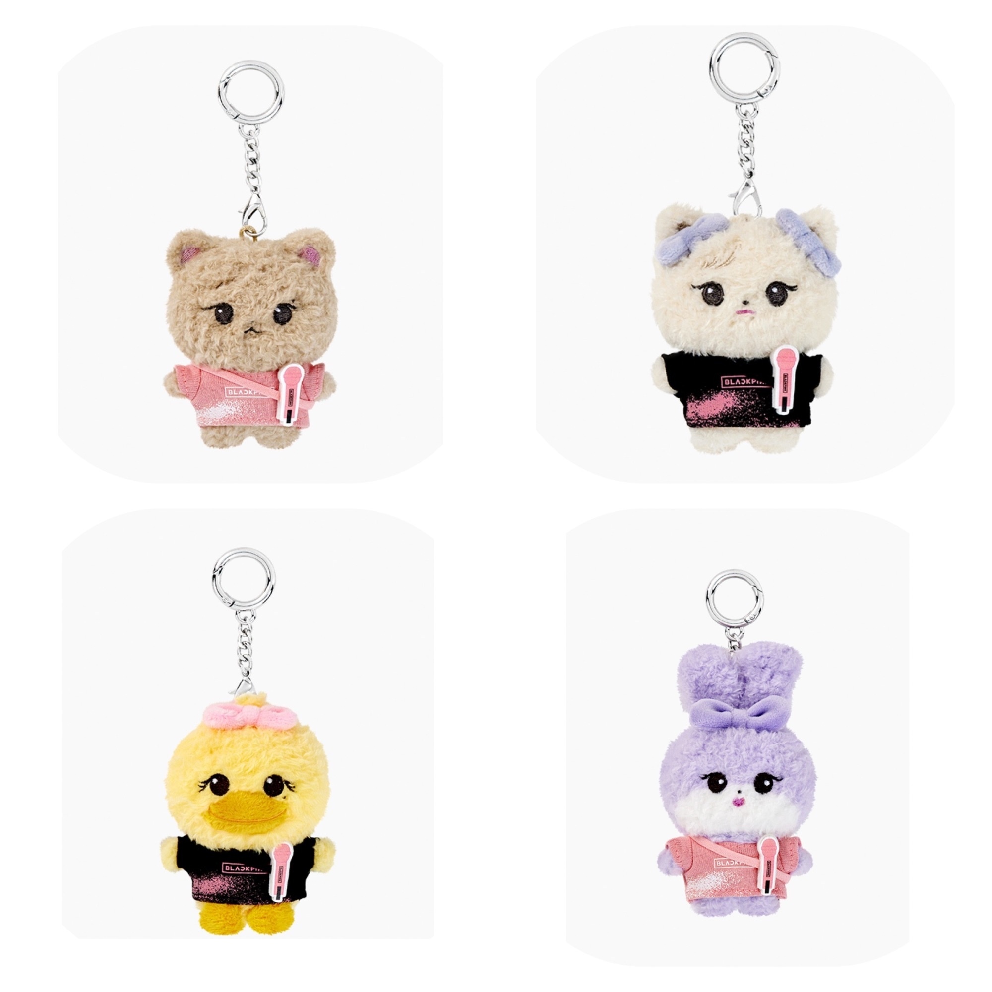 Blackpink plush keyring  ( GOYANG VER )