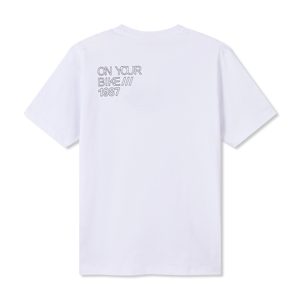Men Print Short Sleeves Tee