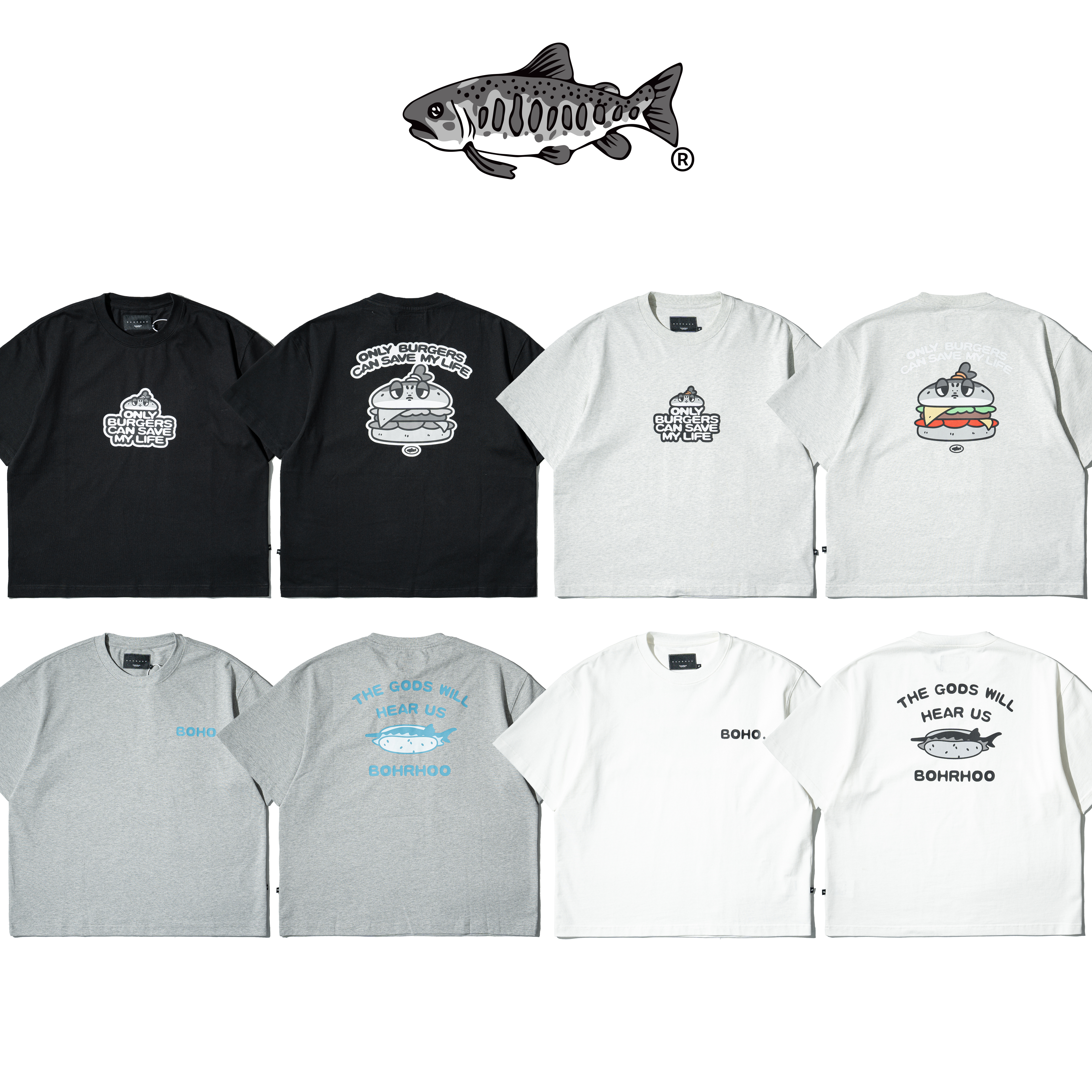 AGILITY x BH Burger Dog Tee 漢堡狗俱樂部 短袖Tee [AG-BH]