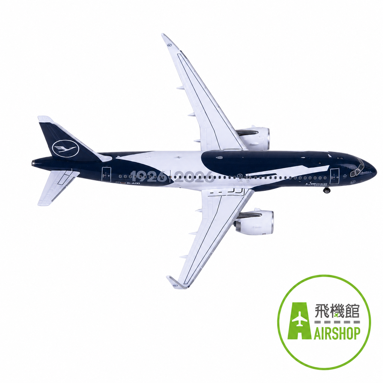NG model 1/400 漢莎航空 A320neo D-AING百年紀念彩繪