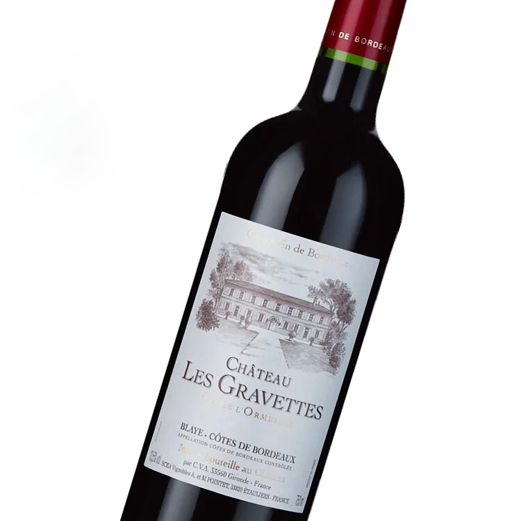 Chateau Les Gravettes Cuvee L'ormeraie 2021 Blaye Cotes de Bordeaux