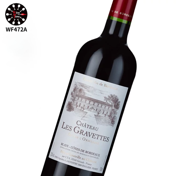 Chateau Les Gravettes Cuvee L'ormeraie 2021 Blaye Cotes de Bordeaux