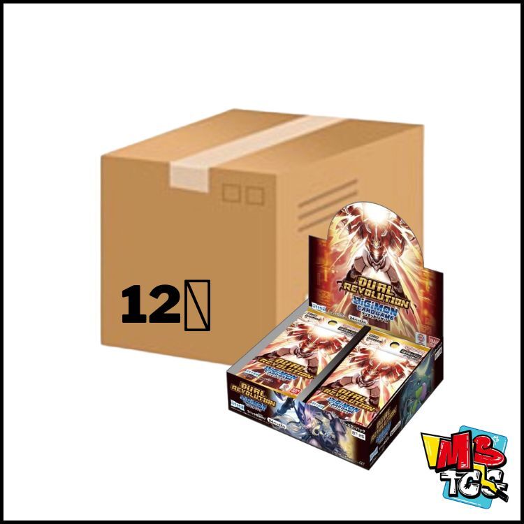 數碼暴龍咭牌遊戲 雙重巨變[BT-25] 原箱12盒