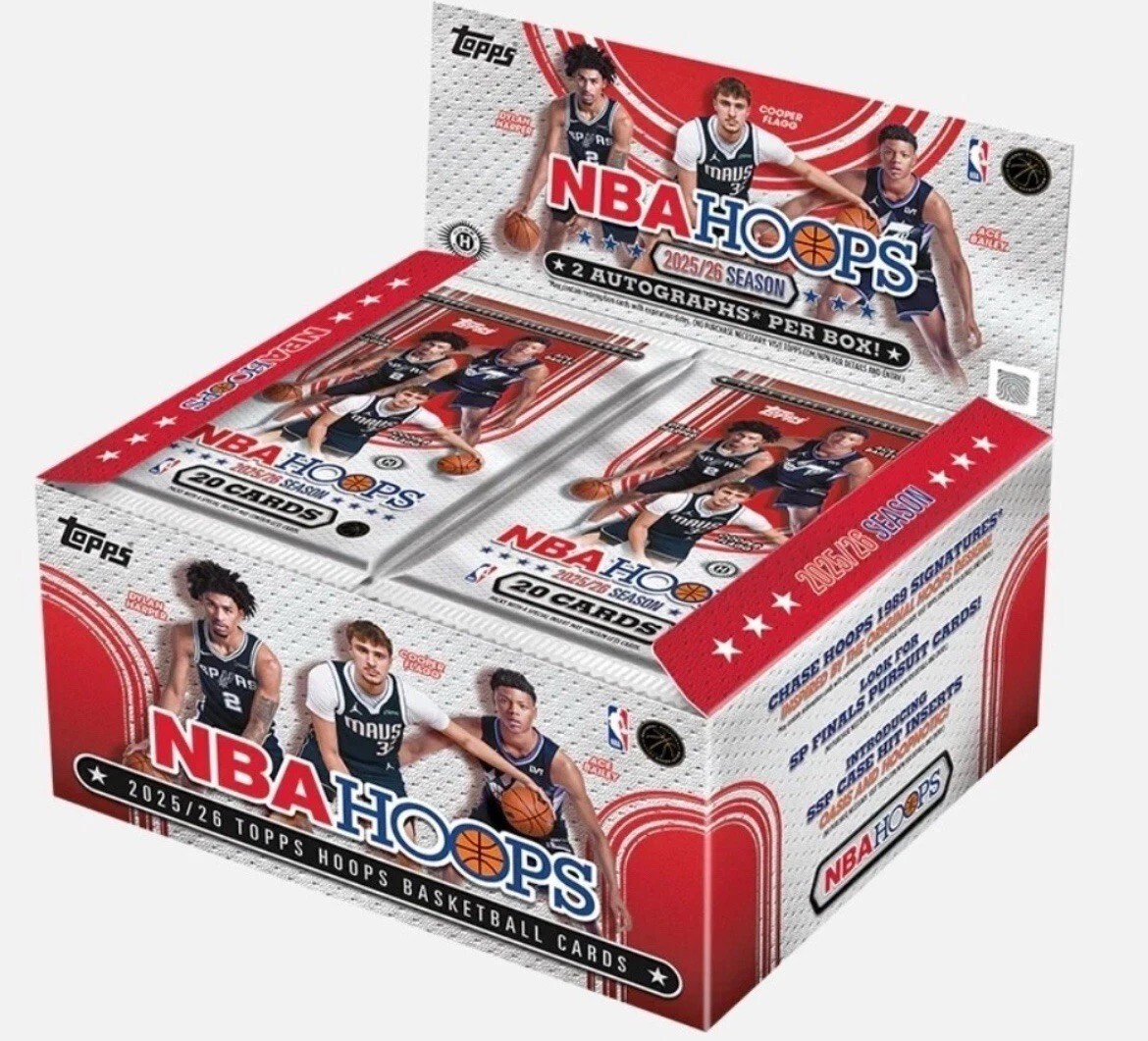 2025-26 Hoops Basketball - Hobby Jumbo Box