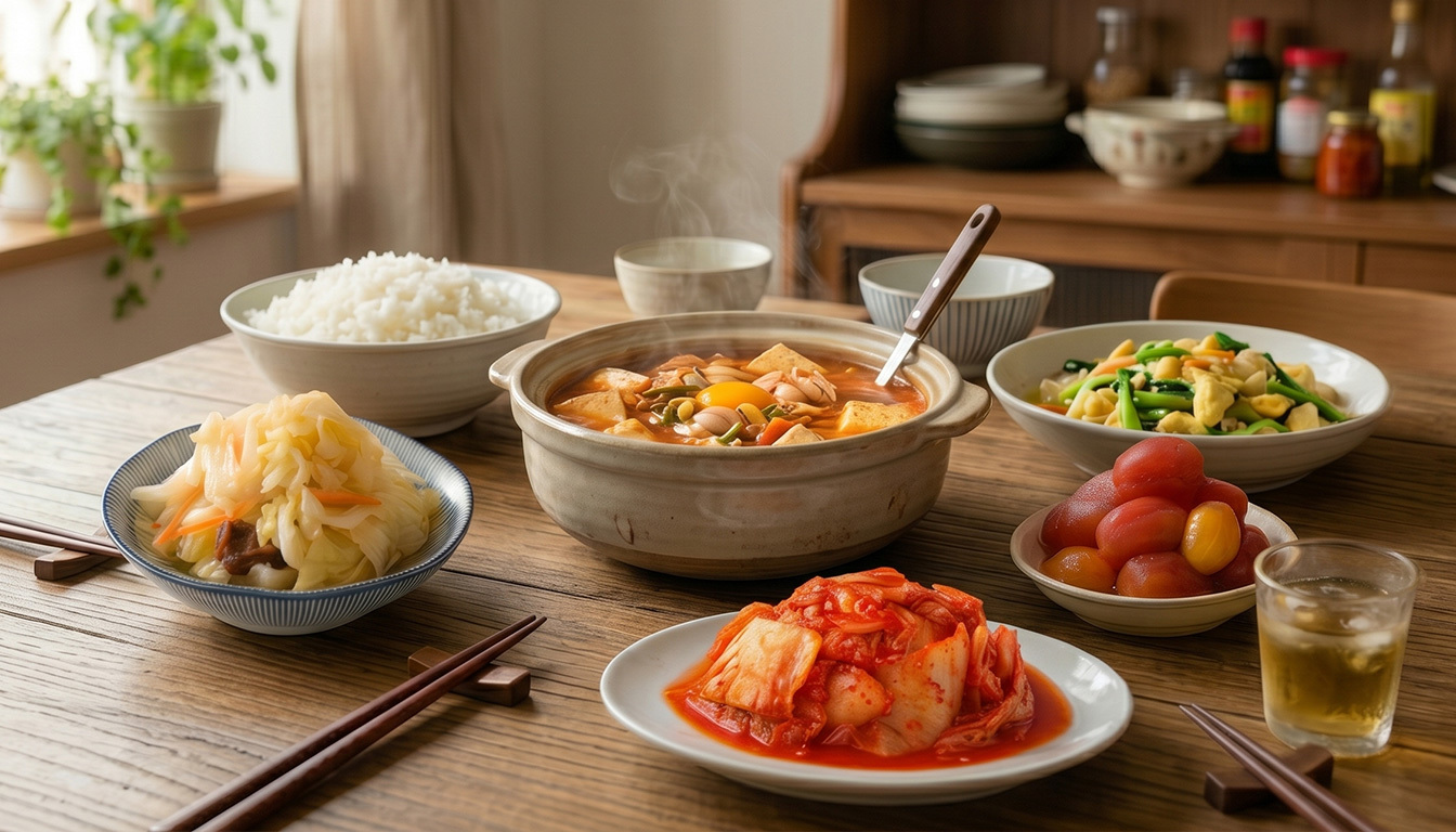 居家餐桌－協發行泡菜產品美味畫面呈現