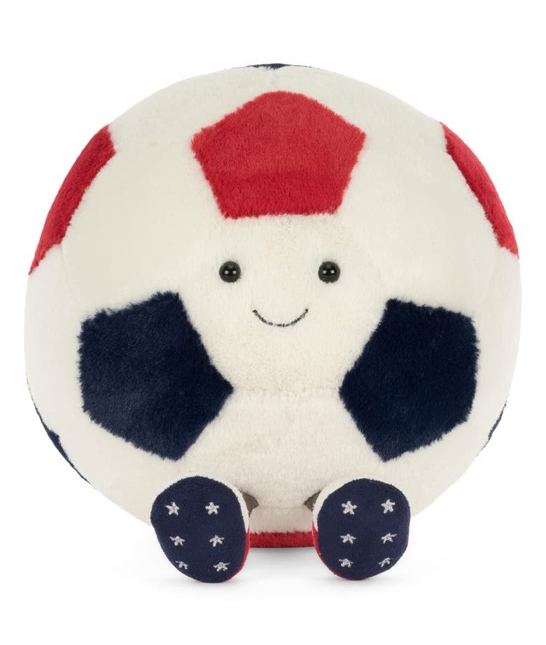 JELLYCAT Amuseables USA Soccer Ball