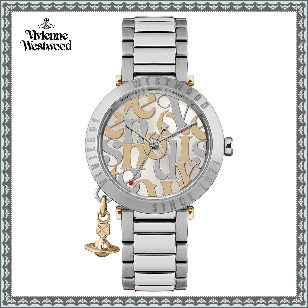 VV315WSSL Vivienne Westwood 32mm 銀色 Orb 系列 不鏽鋼 女裝 手錶 (香港行貨)