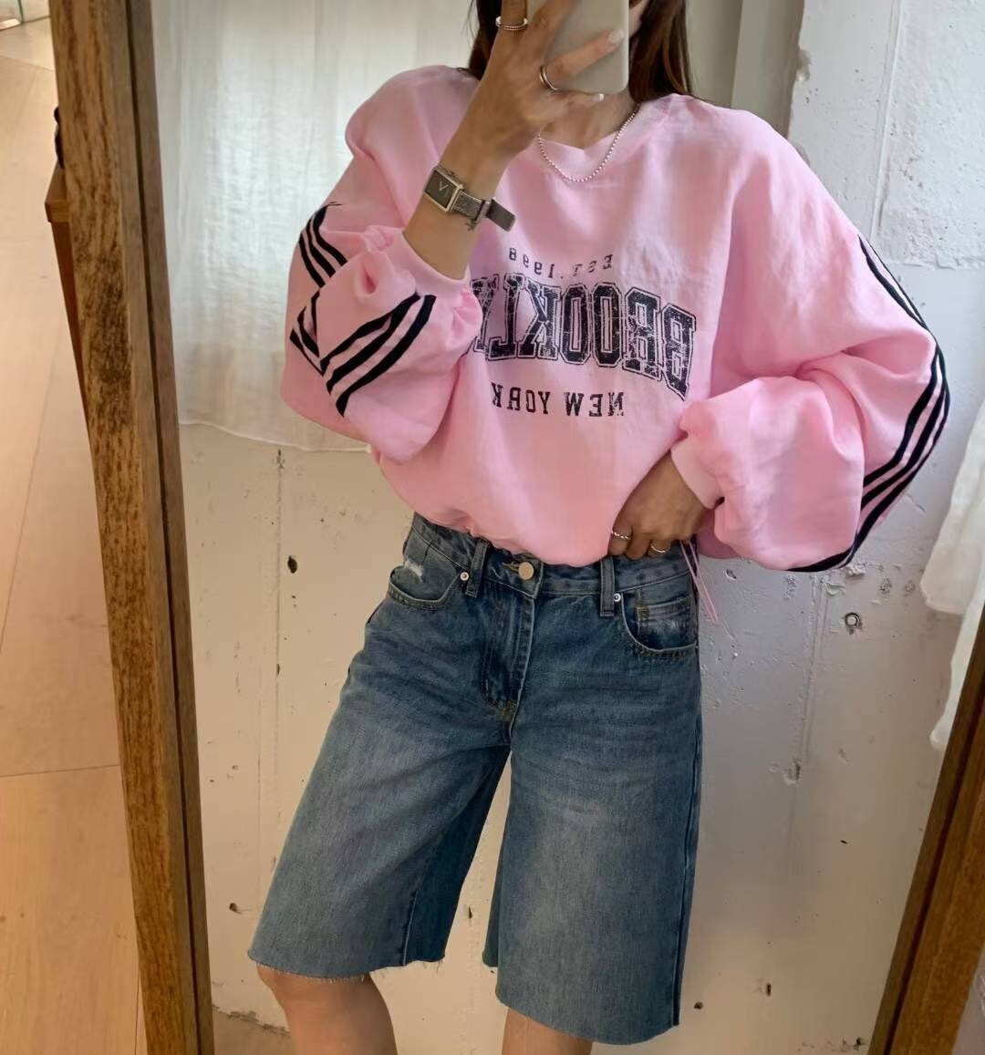 BROOKLYN亞麻上衣