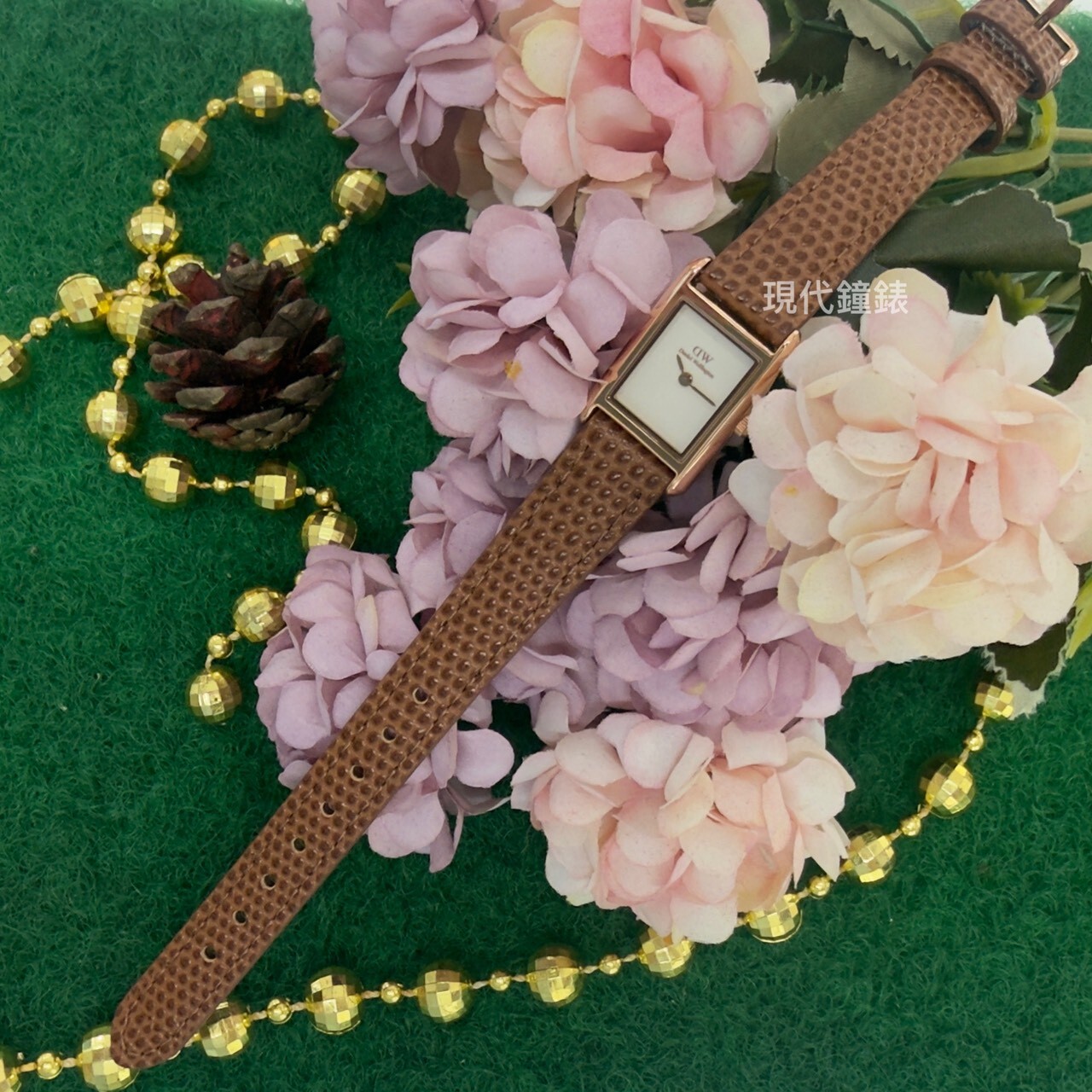 【DW Daniel Wellington】Bound Mini 方錶DW00100909 17mm 現代鐘錶