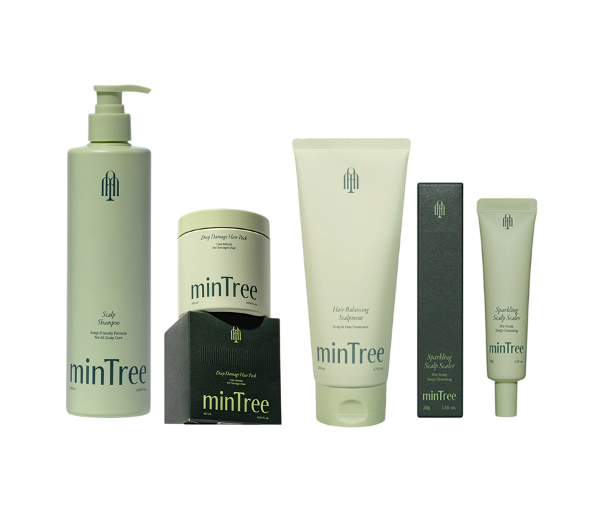 預訂6月中到【MinTree 頭皮修復組合】
