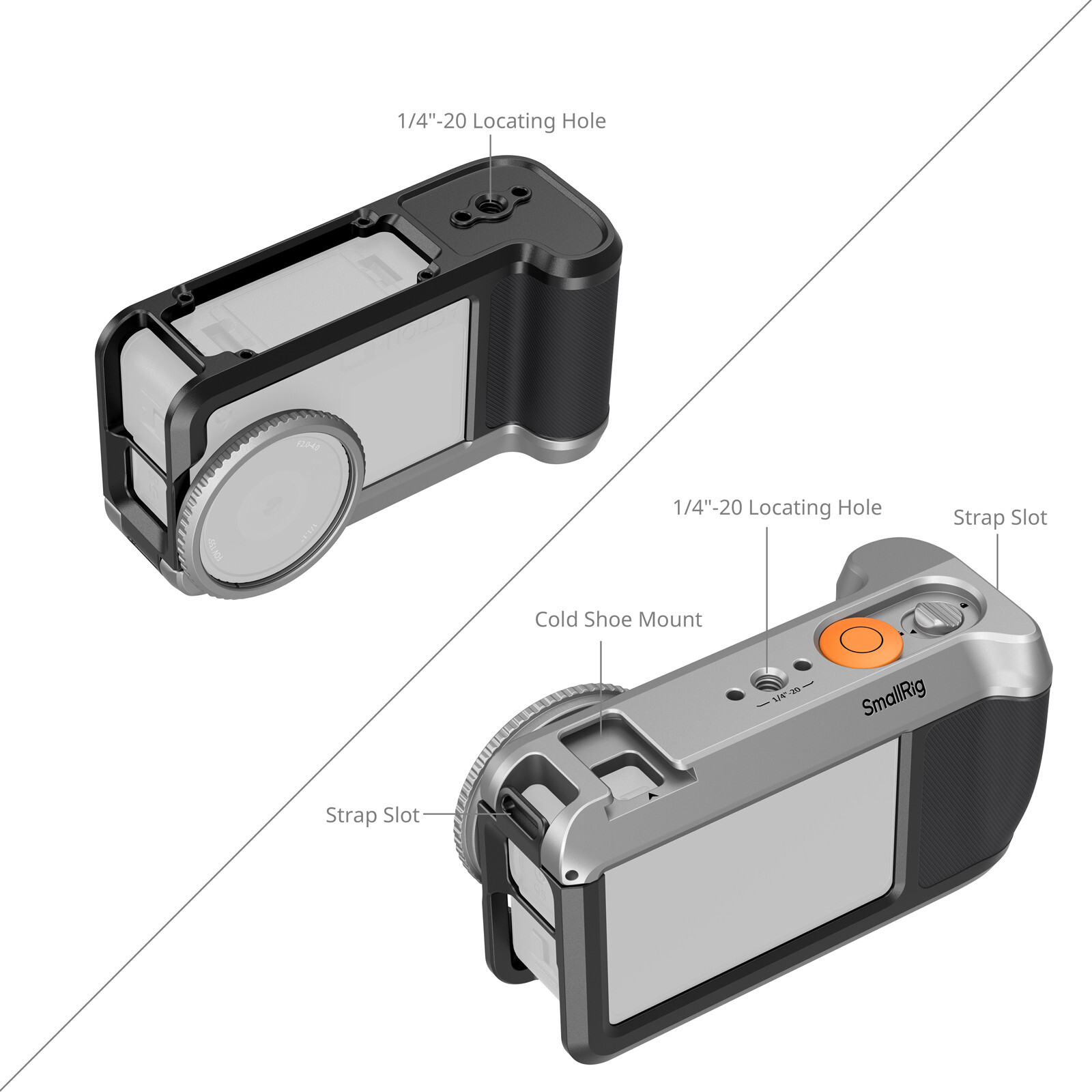 SmallRig 5891 DJI Action 6 Cage Kit -RainbowStoreCamera