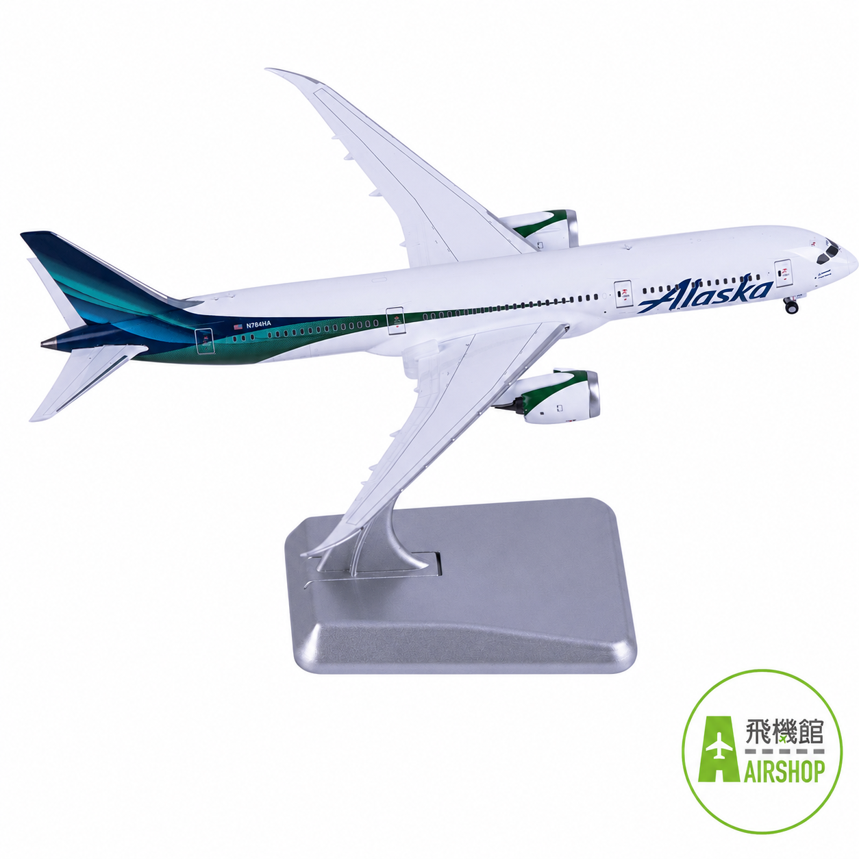 NG model 阿拉斯加航空 波音787-9  N784HA 極光新塗裝 精裝版