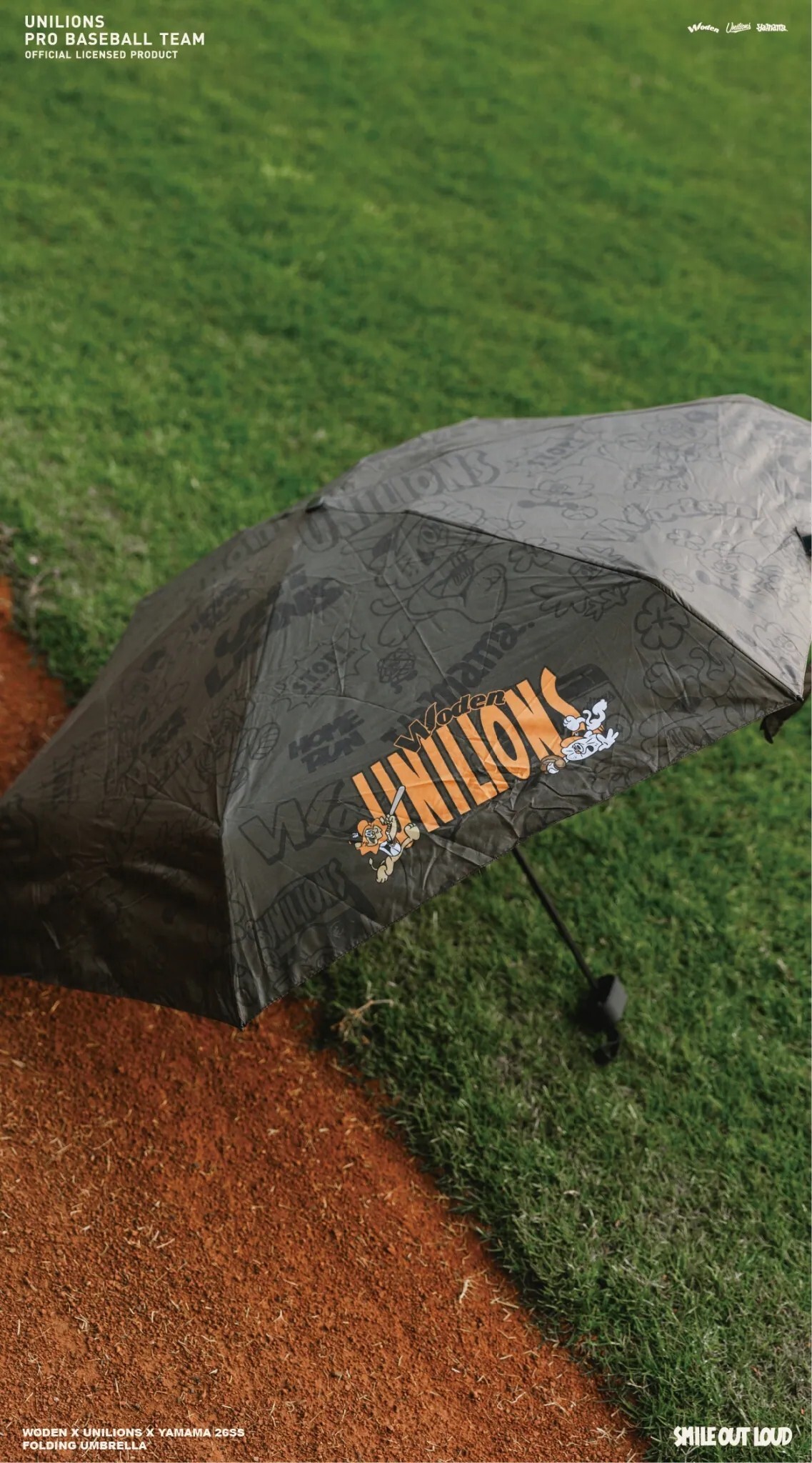 WODEN 26SS 019 UIN x YAM Folding Umbrella