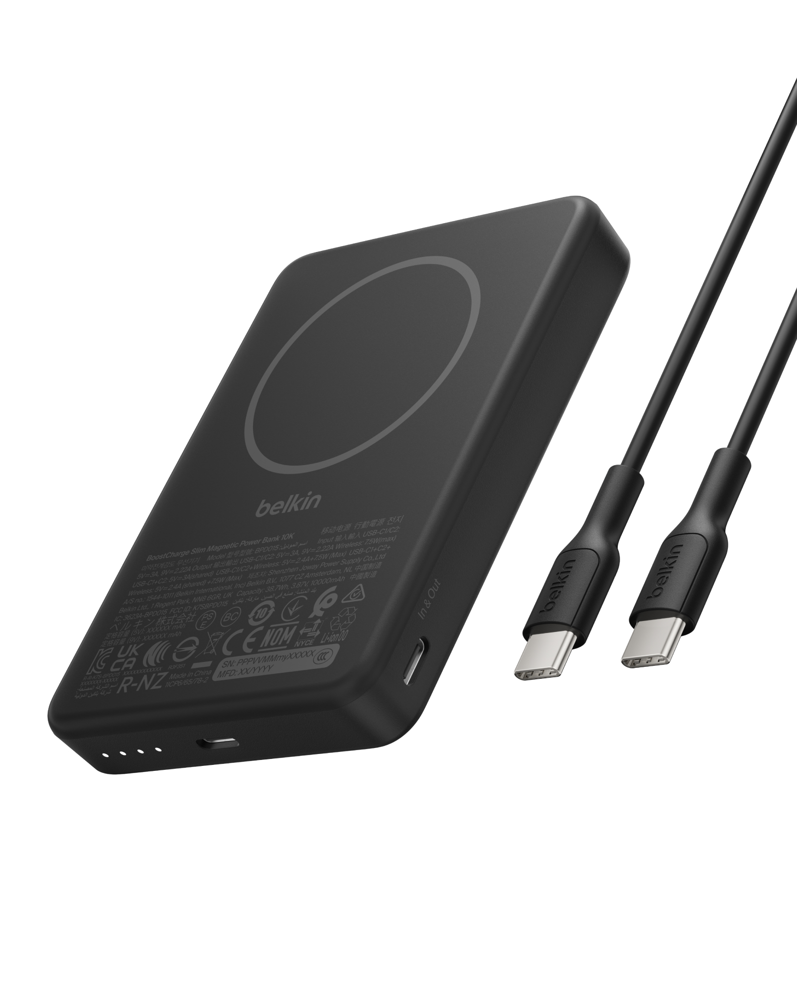 BoostCharge 纖薄磁吸行動電源 10K