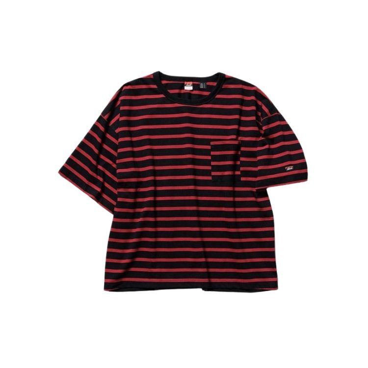 ECO HYBRID LOOSE FIT BORDER TEE