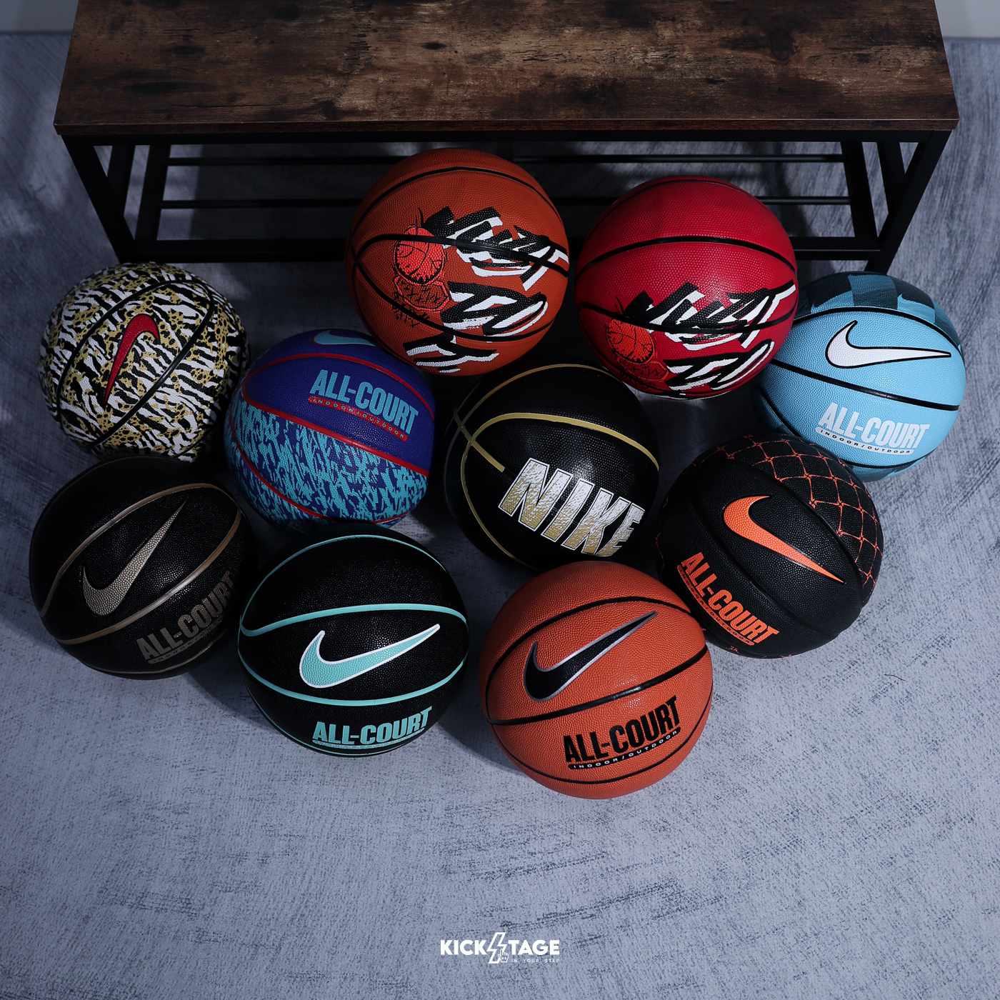 [特價售出無退換] NIKE EVERYDAY ALL COURT 8P 10色 橡膠 防滑 耐磨 7號球 籃球【N10043/N10082】BBASKETBALL