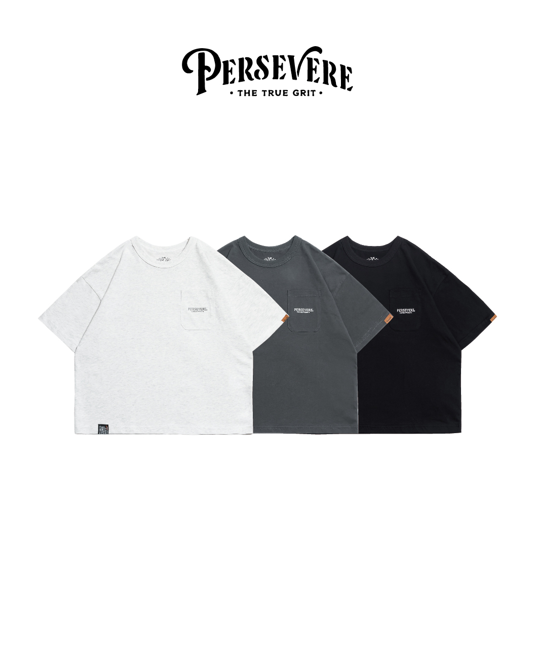 PERSEVERE 童裝LOGO口袋短T｜Logo Pocket Tee（26SS）