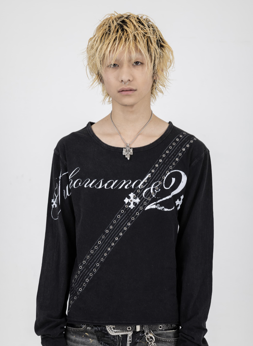 Slash belted L/S Tee