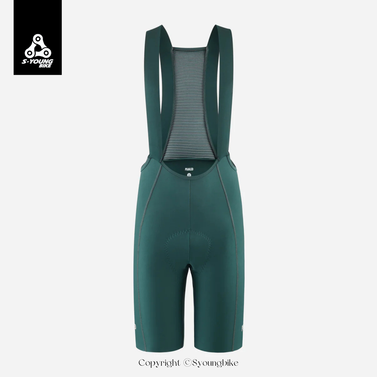 【PEdALED】Element Bib Shorts 男吊帶短車褲 / Teal