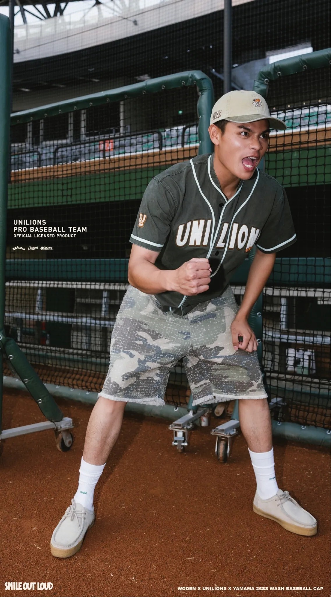 WODEN 26SS 017 UIN x YAM Wash Baseball Cap