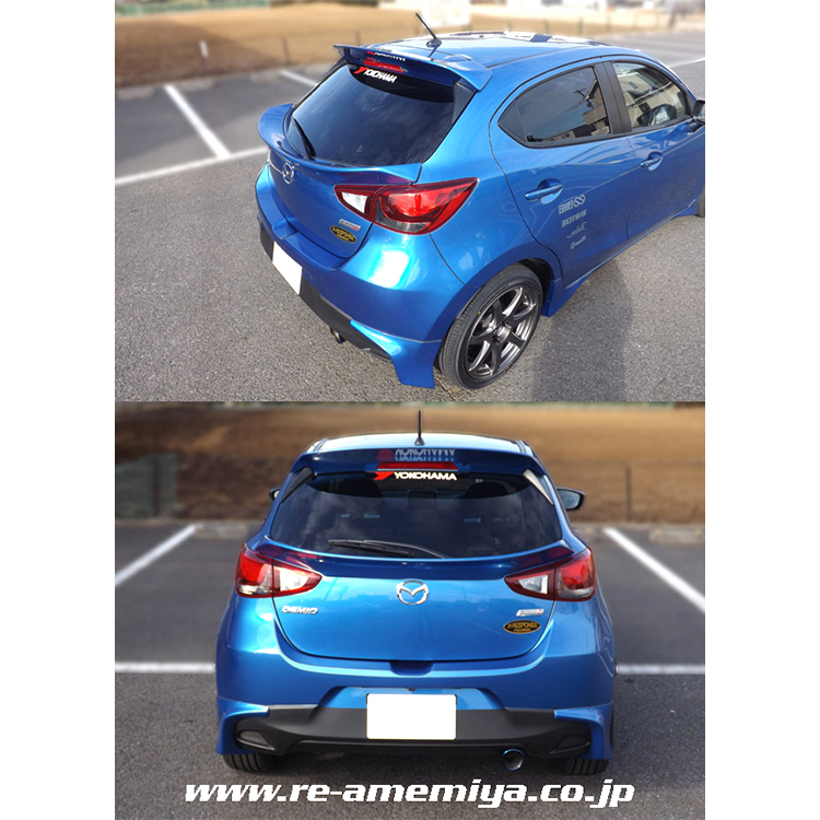 RE雨宮 尾門尾翼 MAZDA2 DJ 2015-