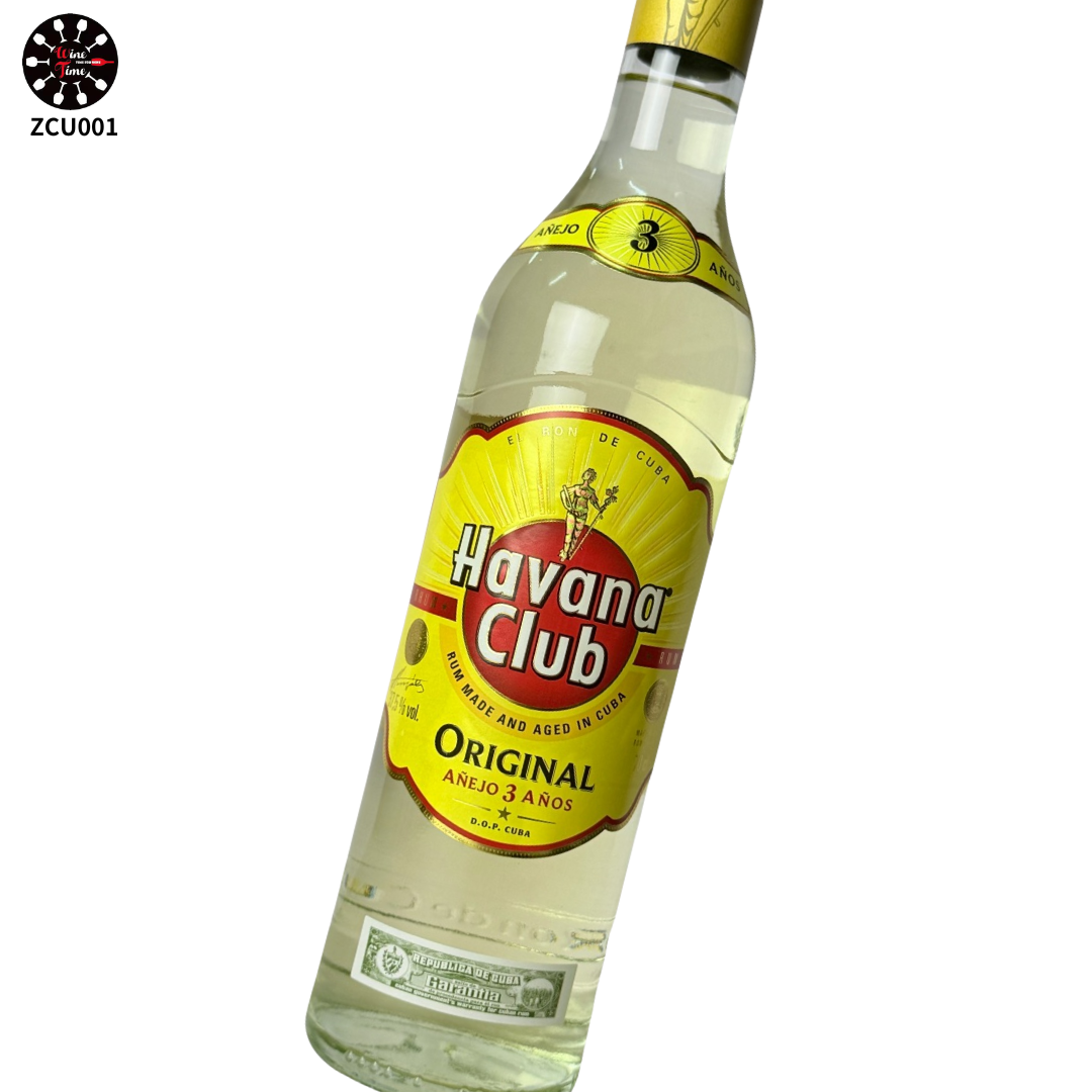 Havana Club Anejo 3 Year Old Rum 700ml