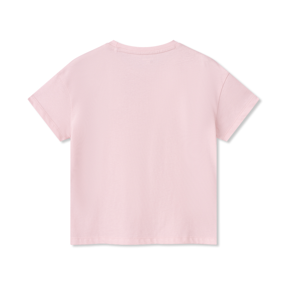 Girls Print Short Sleeves Tee