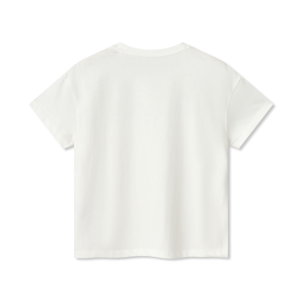 Girls Print Short Sleeves Tee