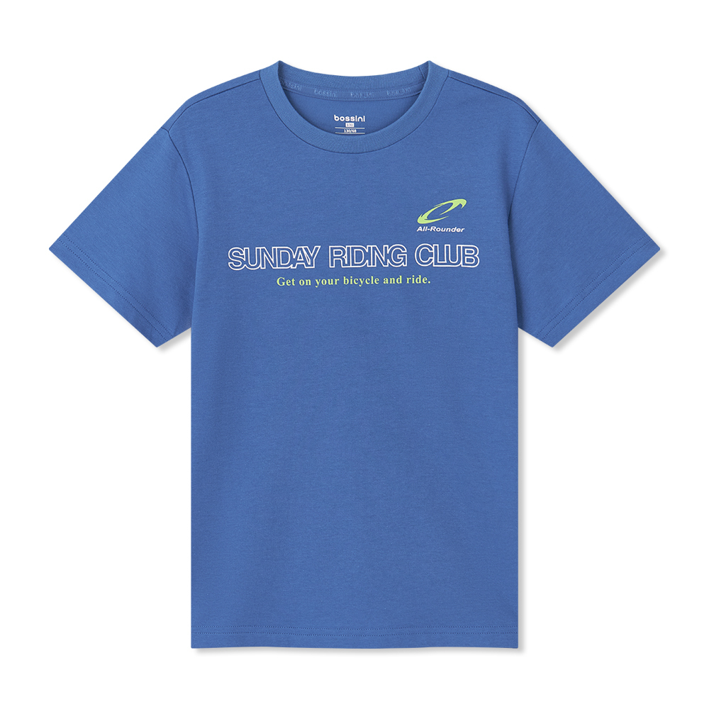 Boys Print Short Sleeves Tee
