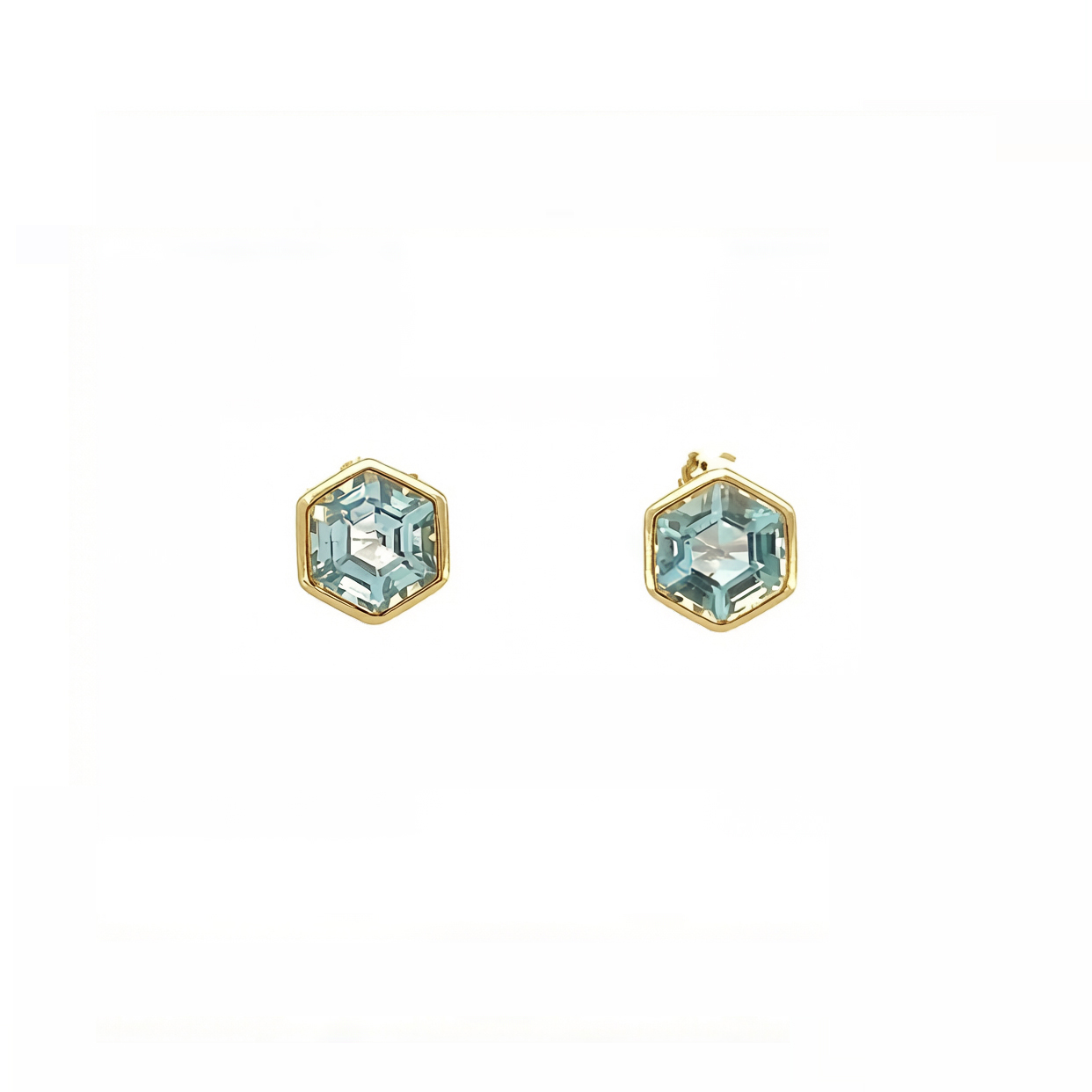 T177托帕石耳環