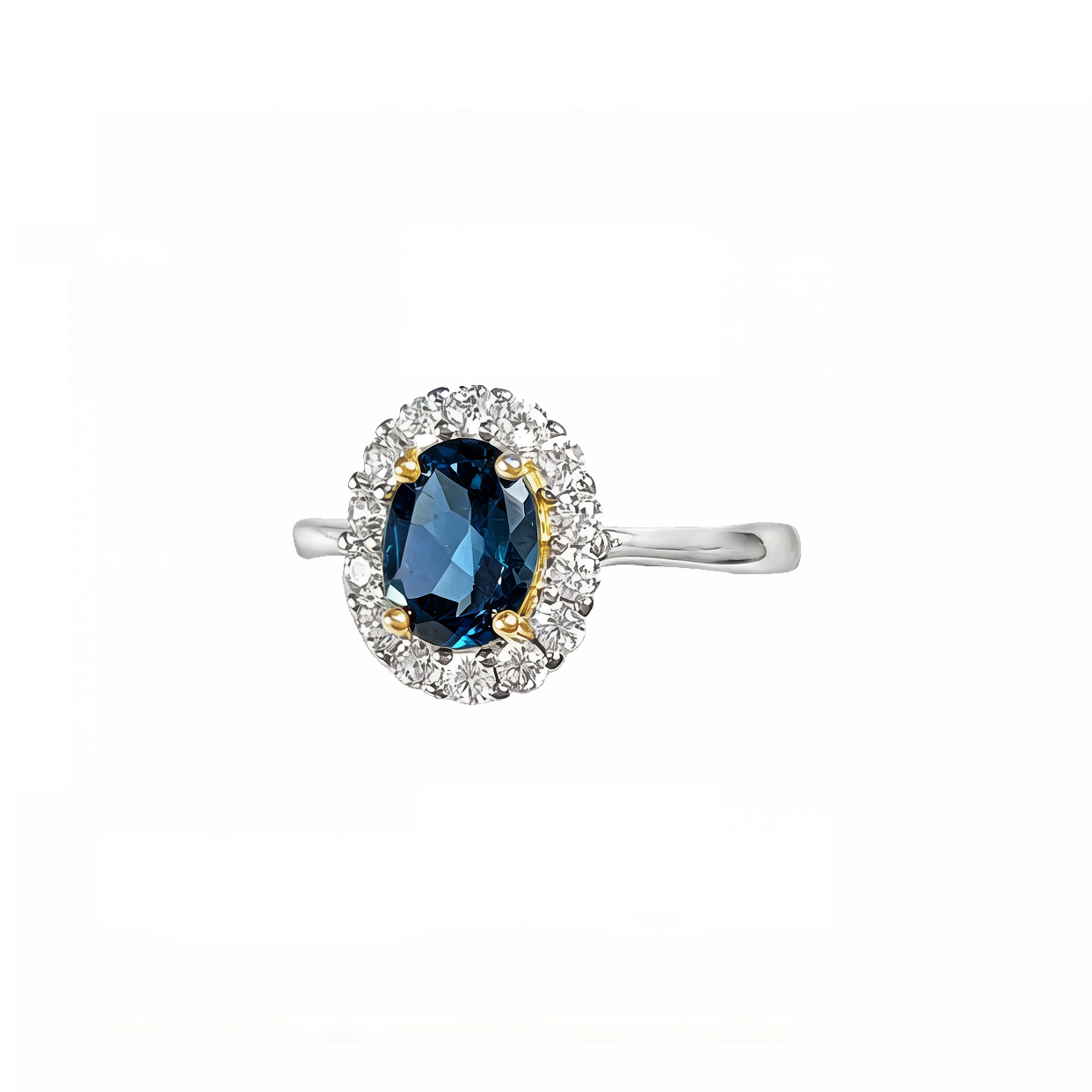 แหวนลอนดอนบลูโทแพซ (London Blue Topaz)