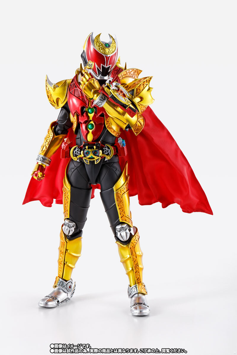 全新現貨【SHF S.H.Figuarts】BANDAI 可動Figure 真骨彫製法 真骨雕 幪面超人 月騎 KAMEN RIDER KIVA 帝皇型態 Emperor Form 行版