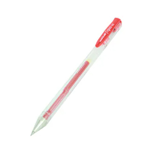 三菱 UM-100  雙珠啫喱筆 - 紅色  0.5mm 507260750
