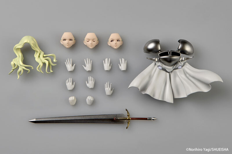 預訂 11 月 Kaiyodo 大劍 微笑的泰莉莎 Revoltech CLAYMORE Teresa of the Faint Smile Pre-order