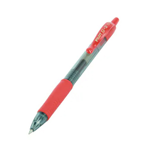 百樂牌 G2-7 按制啫喱筆 - 紅色  0.7mm 507210750