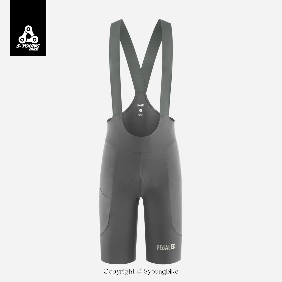 【PEdALED】Element Lightweight Bib Shorts 男吊帶短車褲 / Grey