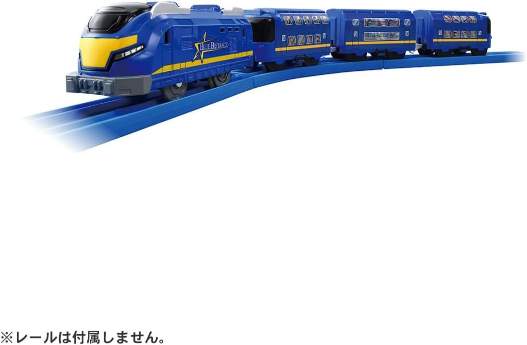 《 TAKARA TOMY 》  S-46 PLARAIL鐵 藍色長程號