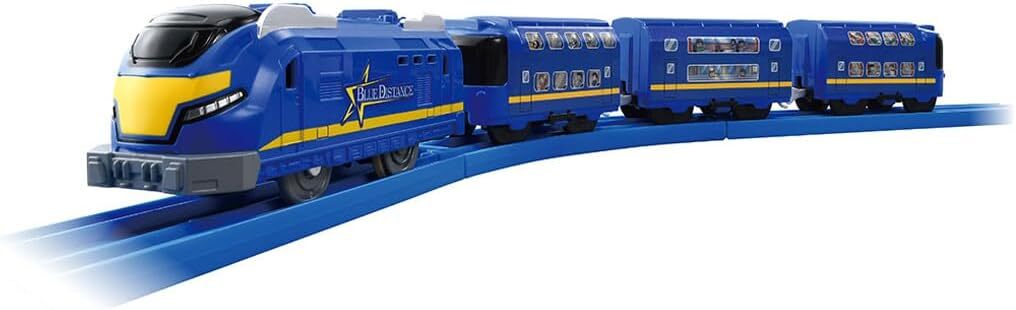 《 TAKARA TOMY 》  S-46 PLARAIL鐵 藍色長程號