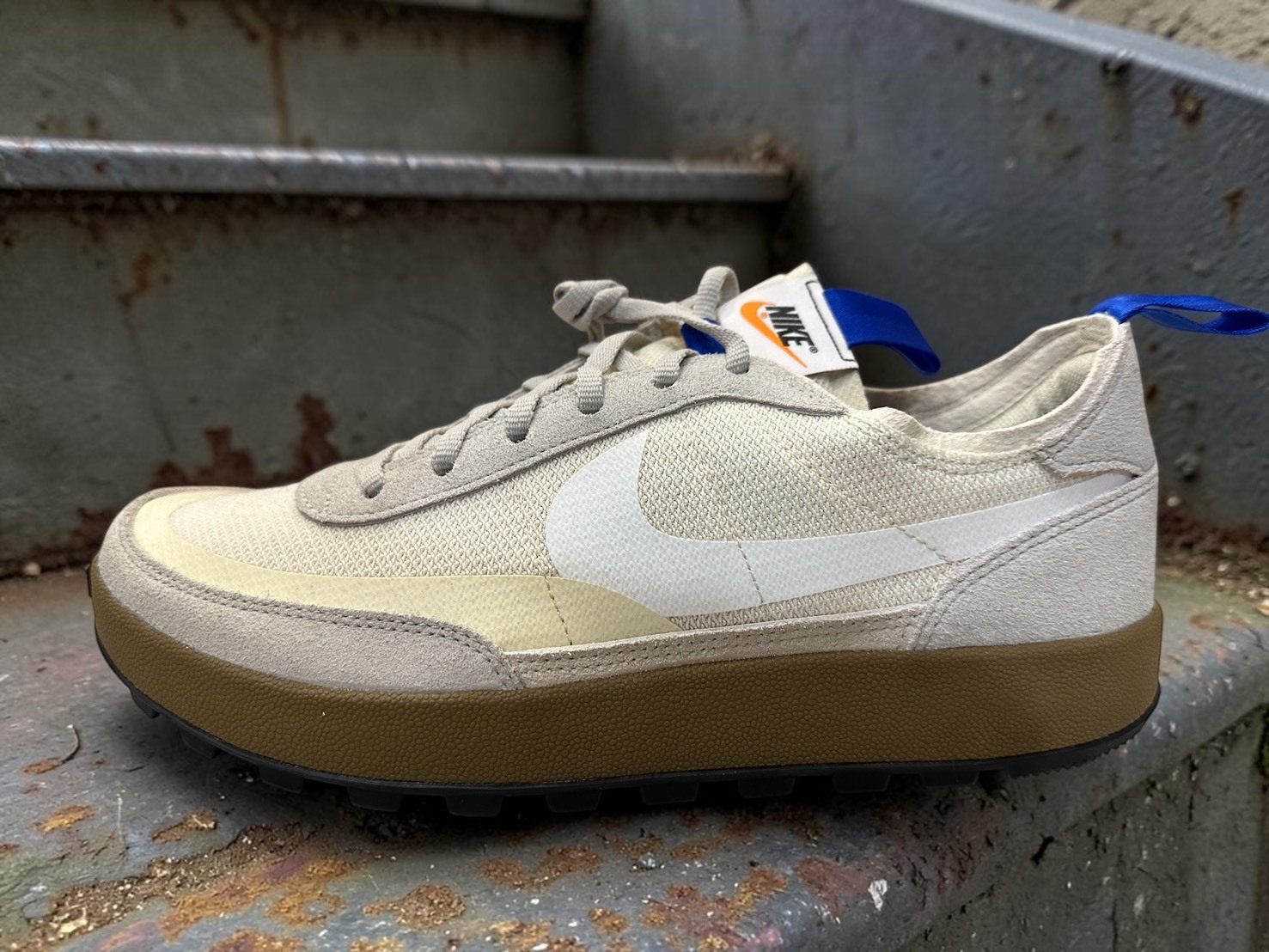 限量現貨 Nike Craft x Tom Sachs 米白火星鞋 DA667-200