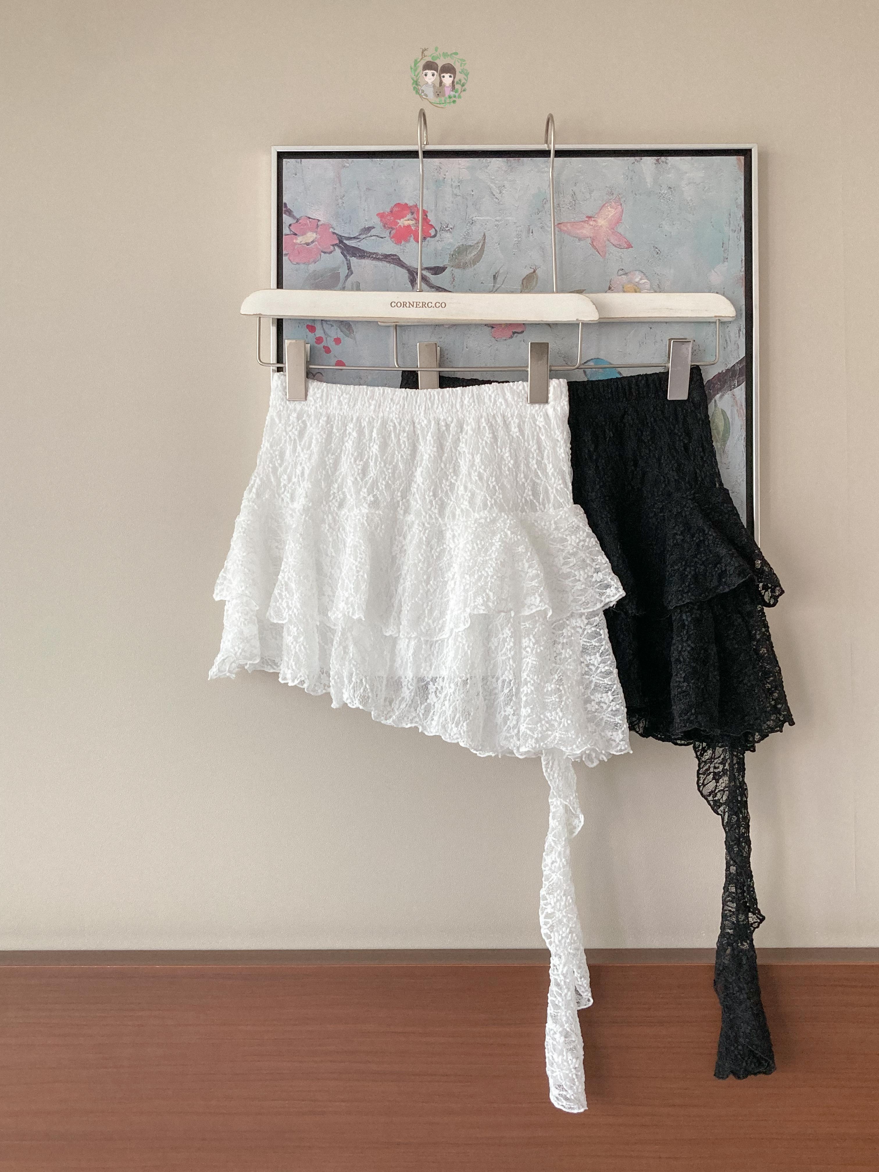 Balletcore Laces Skirt〈🇰🇷DAY 2〉
