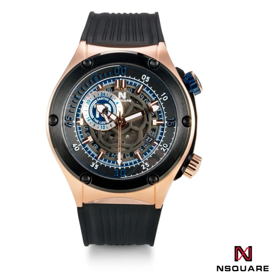 【NSQUARE】The Legend 傳奇系列 Santos Leslie合作款 奢華黑金 G0544‐N45.2