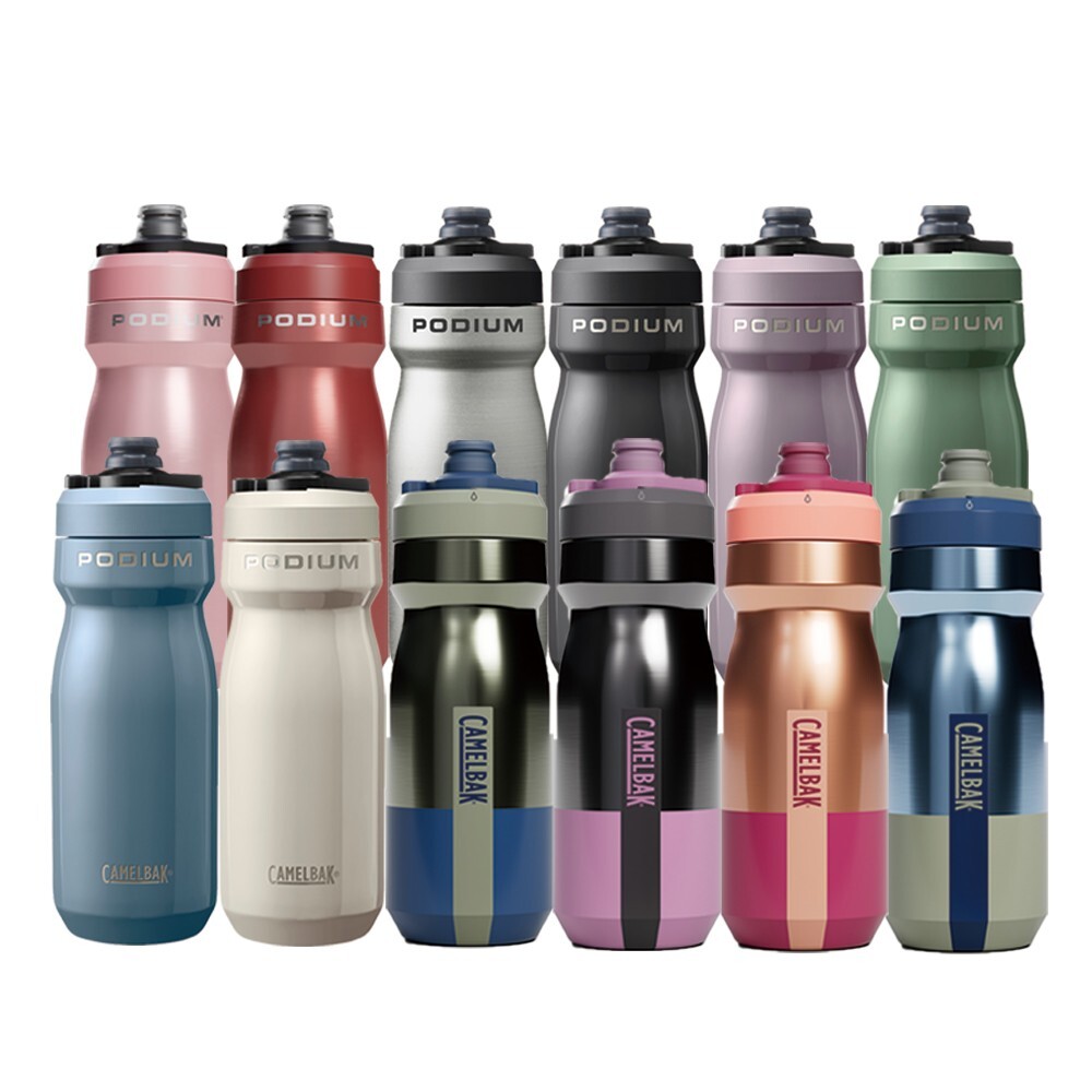 《CAMELBAK》Podium競速不鏽鋼真空保冰水壺 保溫瓶 單車水壺 噴射水壺